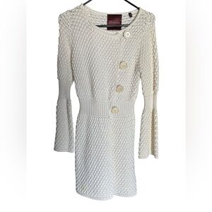 525 America Cream Knit Sweater